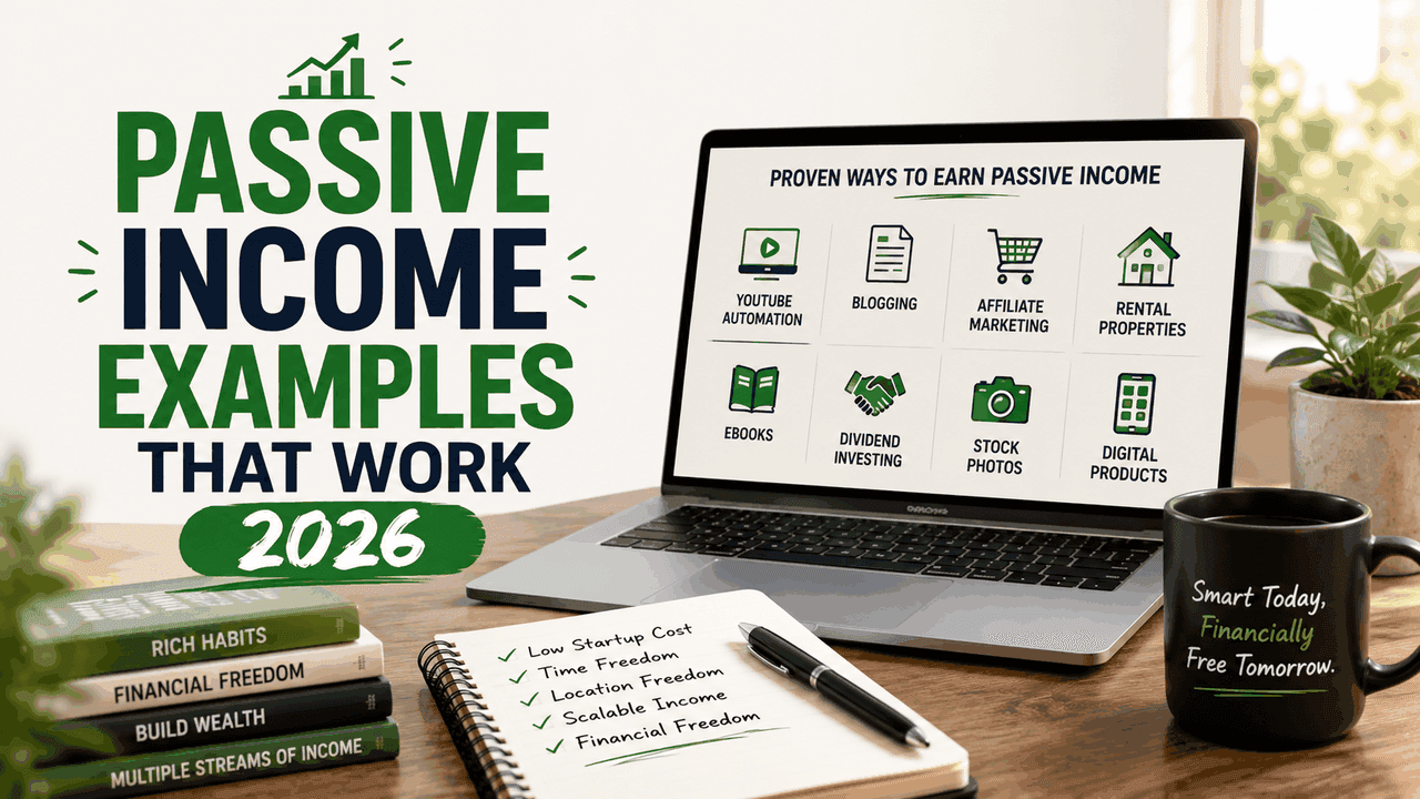 Passive Income Examples That Actually Work in 2026