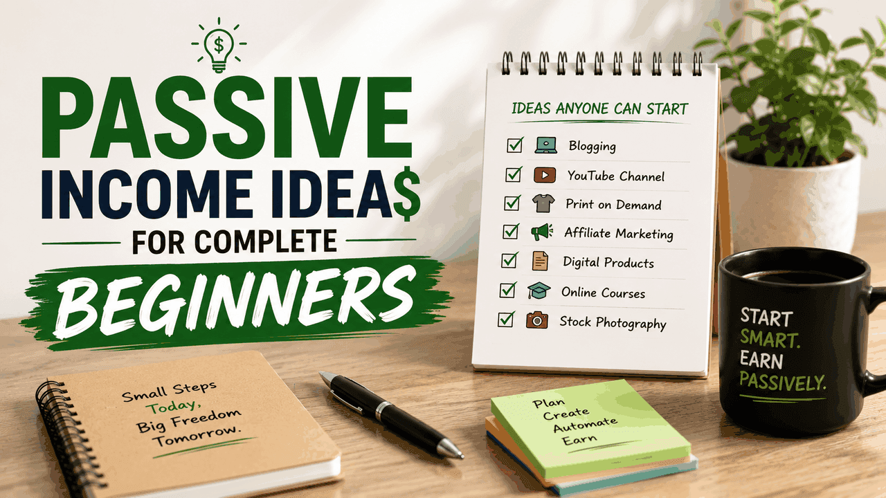 Beginner Passive Income Ideas That Actually Work in 2026